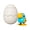 Blue, variant on Eggs Surprise Hatching Parrot Eggs Clockwork Bouncing Walking Parrot Egg Wind Up For Boys Girls prom decorations