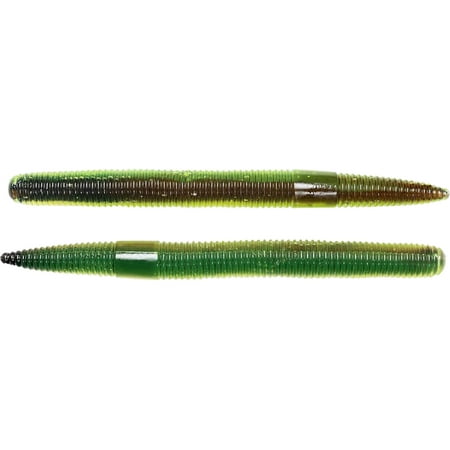 LIVETARGET Stick Worm 3 Soft Stickbait Brown/Chartreuse