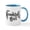 White/Blue Inside, variant on CafePress - Brooklyn Girl Mug - 11 oz Ceramic Mug - Novelty Coffee Tea Cup