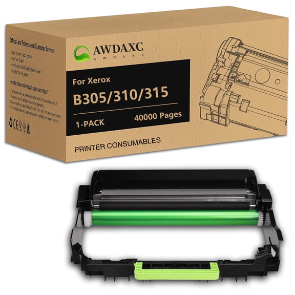Awdaxc Compatible Toner Drum Holder for Xerox B310,Suitable for B310 / B305 / B315 Printer,High Capacity:40000 Pages,Portable Installation,013R00690