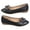 Black, variant on Quaouag Women's Ballet Flats Comfortable Casual Dressy Shoes,Work Flats Office Shoes Pointed Toe Flats.