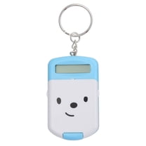 Niceauty Basic Arithmetic Calculator Blue Portable Mathematics Learning 2Pcs