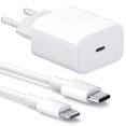 thumbnail image 4 of 2-pack - Laddare för iPhone - Snabbladdare - Adapter + Kabel 20w Vit 2-pack iPhone, 4 of 4