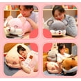 thumbnail image 6 of 40cm/50cm Plush Doll Cartoon Pig Hamster Toy Sofa Cushion Throw Pillow for Kids Present, 6 of 9
