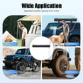 thumbnail image 4 of Miumaeov 7.9 Gallon Roof Rack Water Tank, Pressurized Portable Camping Shower with Solar Heating, Overland Gear for SUV RV Truck, 4 of 15