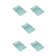 thumbnail image 3 of Justharion 1/2/3/5 Exquisite Crafted Rug For Bathroom Quick-drying No Shedding Prompt And Strong Sky Blue 40cm*60cm 5PCS, 3 of 6
