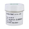 thumbnail image 1 of Bolas De Soldadura Bga De 0,60Mm De Diámetro, 250000 Uds./Lata, Bolas De Soldadura De Reballing Con Plomo, Sn63/Pb37 seitruly EL006343-00, 1 of 6