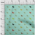 thumbnail image 1 of oneOone Polyester Lycra Fabric Artistic Bird Fabric Prints by Yard 56 Inch Wide, 1 of 4