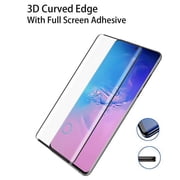 Samsung Galaxy S20 ULTRA (6.9) Tempered Glass Screen Protector [Full Adhesive with Curved Coverage] [Fingerprint Cutout] 3D, 9H Glass Screen Protector Tempered Glass For Samsung Galaxy S20 Ultra 5G