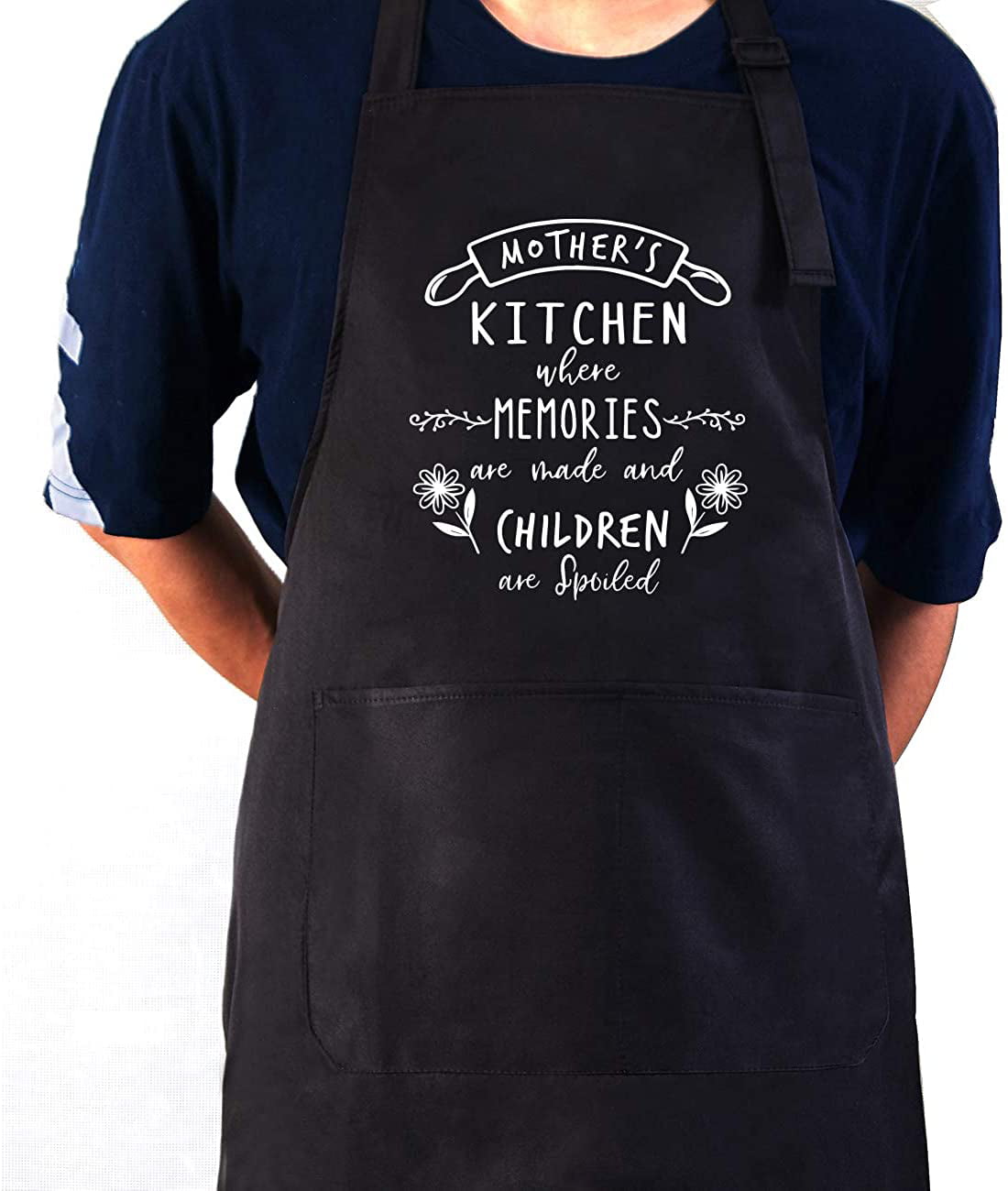 perfect for mothers day mum and child apron No 1 Mum and kid apron