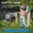 thumbnail image 5 of Rossetta Solar Bug Zapper Outdoor, 1 Acre 4500V Waterproof Mosquito Killer for Garden, Patio, 5 of 8