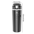 thumbnail image 6 of 12V/24V Car Heating Cup Smart Temperature Control Electric Kettle Stainless Steel Car Heated Smart Mug 500ML Water Warmer Bottle, 6 of 6