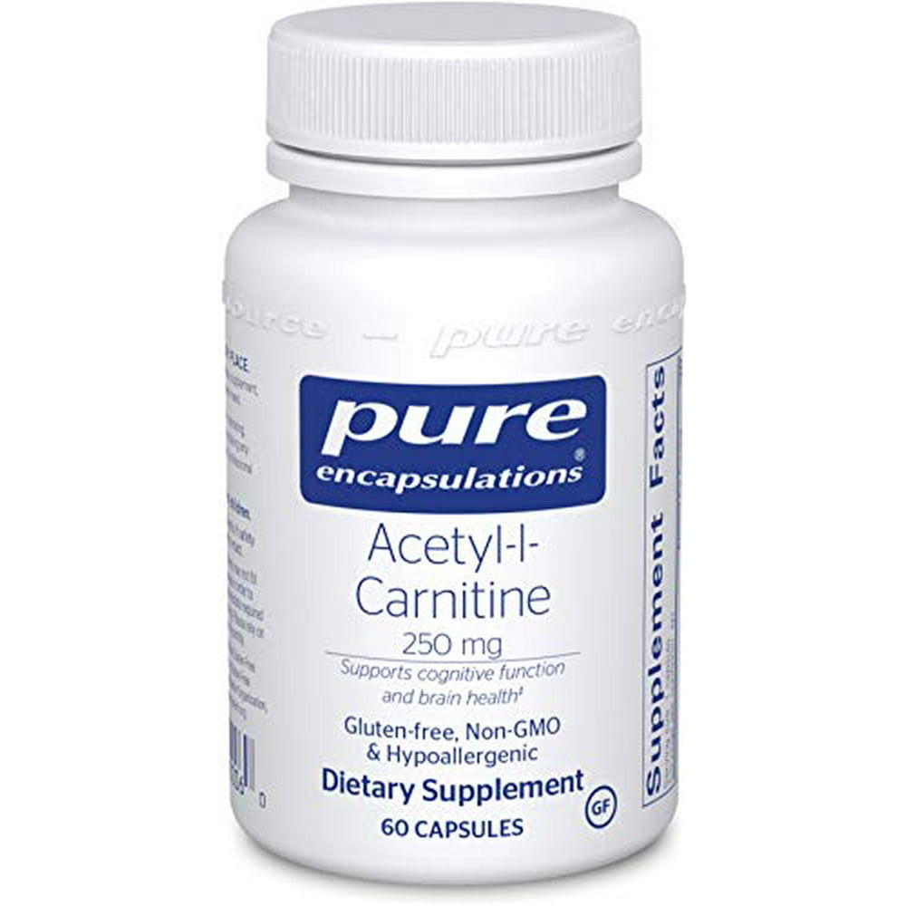 Pure Encapsulations AcetyllCarnitine 250 mg Memory Supplement for
