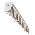 thumbnail image 4 of Awntech 8' x 6.5' Destin Manual Patio Retractable Awning, Brown/Tan/Terracotta Multi, 4 of 7