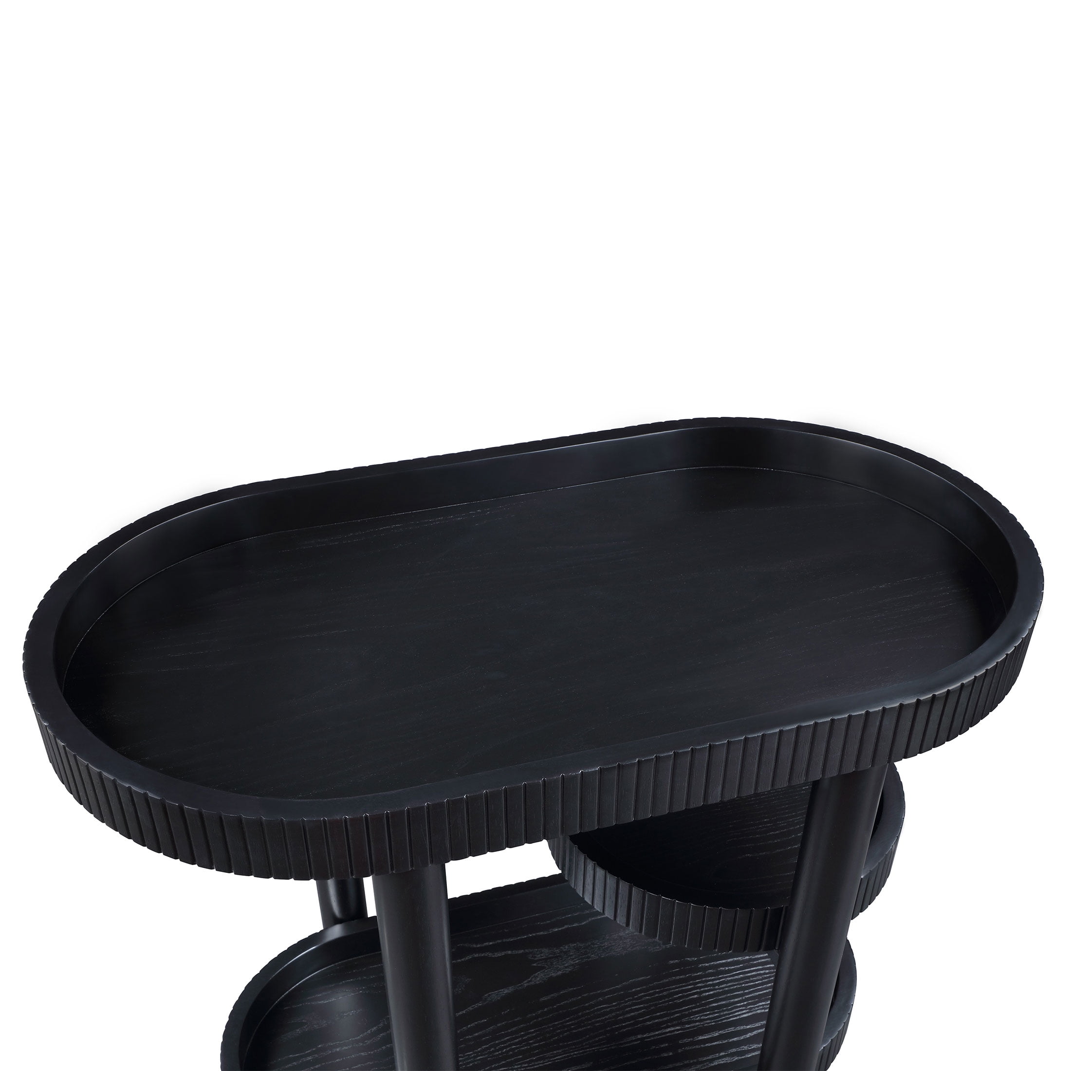 Beautiful Drew Bar Cart by Drew Barrymore, Warm Honey Finish