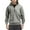 Gray, variant on biudgviw Boys Girls Hoodies Kids Long Sleeve Zipper Hooded Sweatshirt Casual Half Zip Pullover Tops with Pockets Fall Winter Clothes