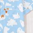 thumbnail image 6 of Tisuna Halloween Womens Pajamas Set Pumpkin Ghost Print Short Sleeve Button Down Tops And Shorts Sleepwear Pjs Sets Cute 2 Pieces Housewear S-XXL, 6 of 9