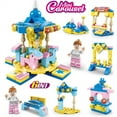 thumbnail image 1 of Amyove 6 In 1 Deformation Building Block Toys Engineering Vehicle Small Particles Building Bricks Gifts For Boys Girls, 1 of 9
