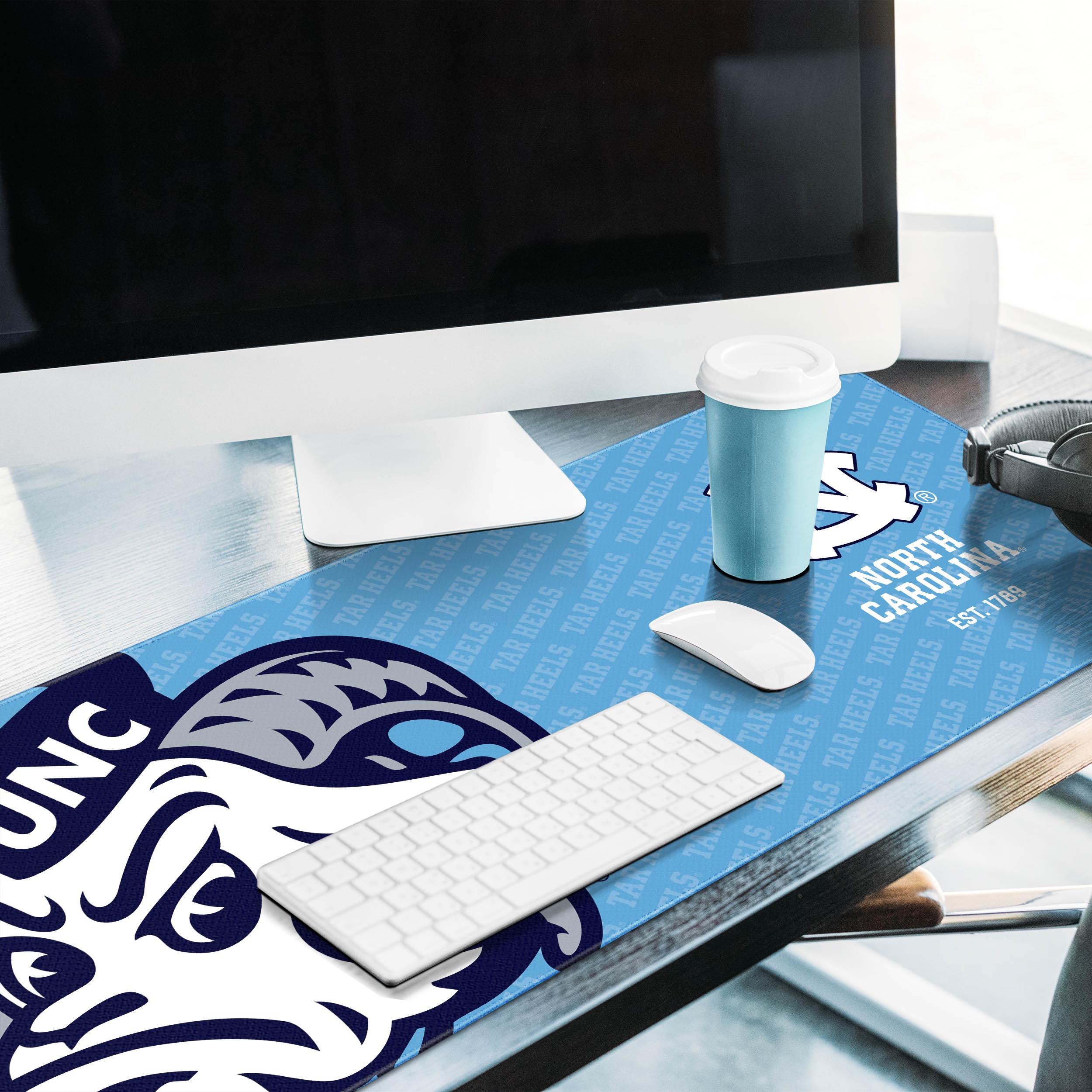 YouTheFan NCAA North Carolina Tar Heels Logo Series Desk Pad SMU