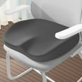 thumbnail image 4 of Ergonomic Memory Foam Seat Cushion with Tailbone Support for Chair Car and Desk Use, 4 of 7