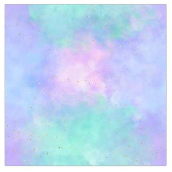 Printed Adhesive Cotton Candy Color Pattern 12 x 12 inch Sheet (C)