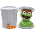 thumbnail image 2 of Vandor Sesame Street Oscar The Grouch Sculpted Ceramic Salt & Pepper Set #32130, 2 of 2