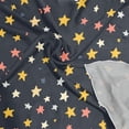 thumbnail image 4 of Square Scarf Headscarf Shawl Printed Scarf 23.62×23.62 Inches Fashionable Decorative Scarf Colorful Star Cartoon, 4 of 6