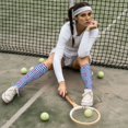 thumbnail image 6 of Naloa Nautical Anchors Thigh High Socks Extra Long Stretchy Sock Women Over Knee High Opaque Stocking Daily Wear, 6 of 6