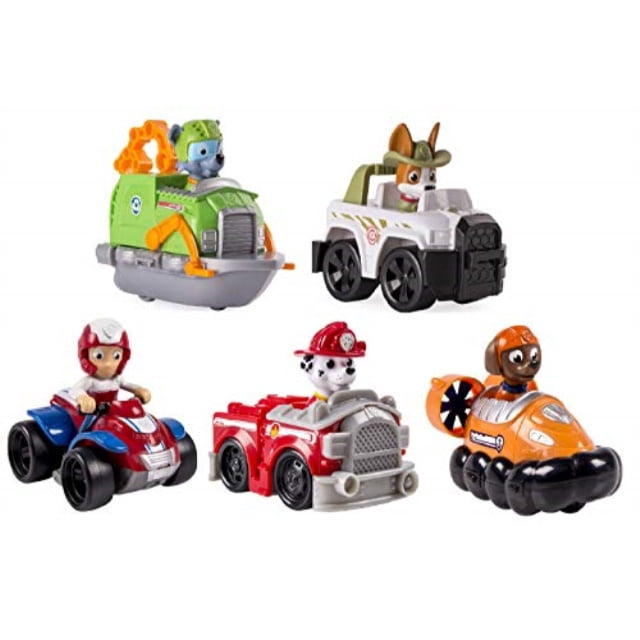 paw patrol rescue racers tracker jungle pup