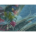 thumbnail image 4 of Ambesonne Fish Quilted Bedspread Set 3 Pcs, Underwater Scenery, King Size, Multicolor, 4 of 5