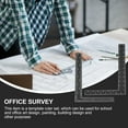 thumbnail image 2 of FOMIYES  2 Pcs Square Tool Angle Ruler Accurate Measurement Inner and Outer Student, 2 of 8