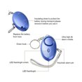 thumbnail image 2 of Alarma personal, 5 piezas 140DB Alarma de emergencia con llave de puerta con antorcha Alarma antirrobo con luz LED para mujeres, niños, ancianos, 2 of 5