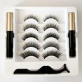 thumbnail image 4 of Pestañas magnéticas CHAO con kit de delineador de ojos 5 pares, 4 of 4