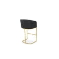 thumbnail image 3 of Chic Home Easly PU Leather Upholstered Shelter Arm Design Bar Stool, 3 of 4