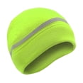 thumbnail image 3 of Gorro de lana reflectante Yuyangstore Gorro polar reflectante verde para invierno, 3 of 8