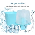 thumbnail image 4 of Rodillo De Contorno De Hielo Cubo De Contorno De Plástico Molde De Hielo Masaje Facial Bandeja De Hielo Mano Muslo Masaje Paquete De Hielo Rodillo De Hielo Cuerpo Bandeja De Hielo Kearding CE008934-02, 4 of 6