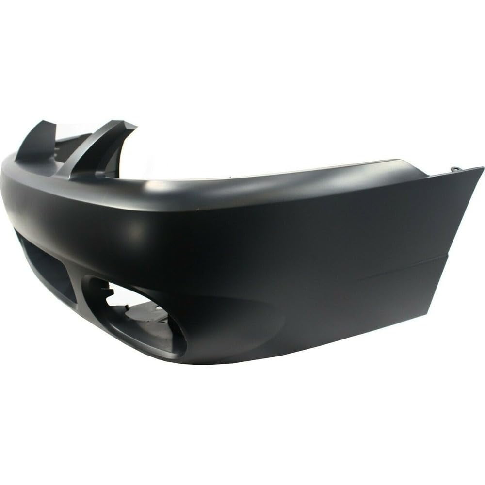 Suitable for Front Bumper Cover for 2003-2004 Ford Mustang SVT Cobra Convertible & Coupe - New, Primed, and Ready for Paint - Includes Fog Light Holes, Excludes Parking Aid Sensor Holes
