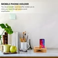 thumbnail image 5 of WAXIAYU Bamboo Desktop Stand with Sound Amplifier for Phone/Tablet, 5 of 7