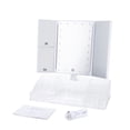 thumbnail image 1 of Led Makeup Mirror Three-Sided Foldable Fill Light Multifunction Cosmetic Mirror, 1 of 7