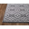 thumbnail image 5 of Abani Quartz 4'W x 6'D QRZ180A Grey White Traditional Moroccan Trellis Area Rug, 5 of 7