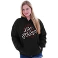 thumbnail image 4 of Be Mine Anatomical Heart Valentines Hoodie Sweatshirt Women Brisco Brands S, 4 of 6