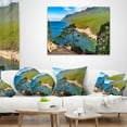 thumbnail image 3 of Designart Lake Baikal on Summer Day - Landscape Printed Throw Pillow - 16x16, 3 of 4
