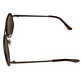 thumbnail image 5 of Timberland Tortoise Mens Plastic Square Aviator Sunglass, Brown Lens TB7212 52E, 5 of 6