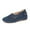 Blue, variant on Juebong Fashion Women Flat Shoes Hollow Wedge Heel Casual Plus Size Classic Single Shoes,Blue Size 8.5