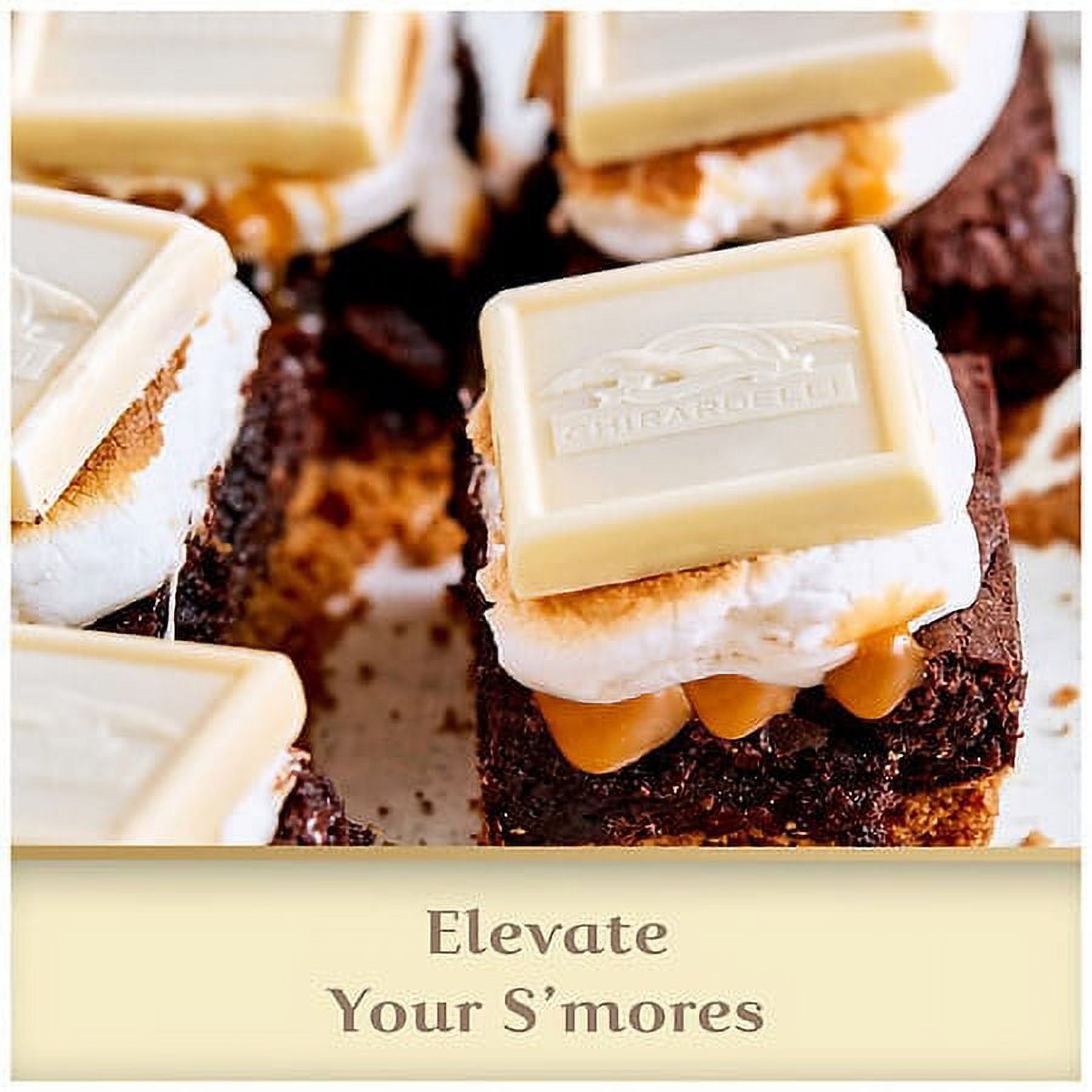 Ghirardelli White Chocolate Caramel Squares White Chocolate and Caramel 5.0oz Pack of 2