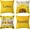 Mixed 4PCS, variant on Sunflower Throw Pillow Covers Set of 4, Summer Outdoor Yellow Floral Throw Pillow Case For Sofa Bedroom Living Room Couch, Home Sweet Home Cushion Covers Decorative, 18 X 18 Inches