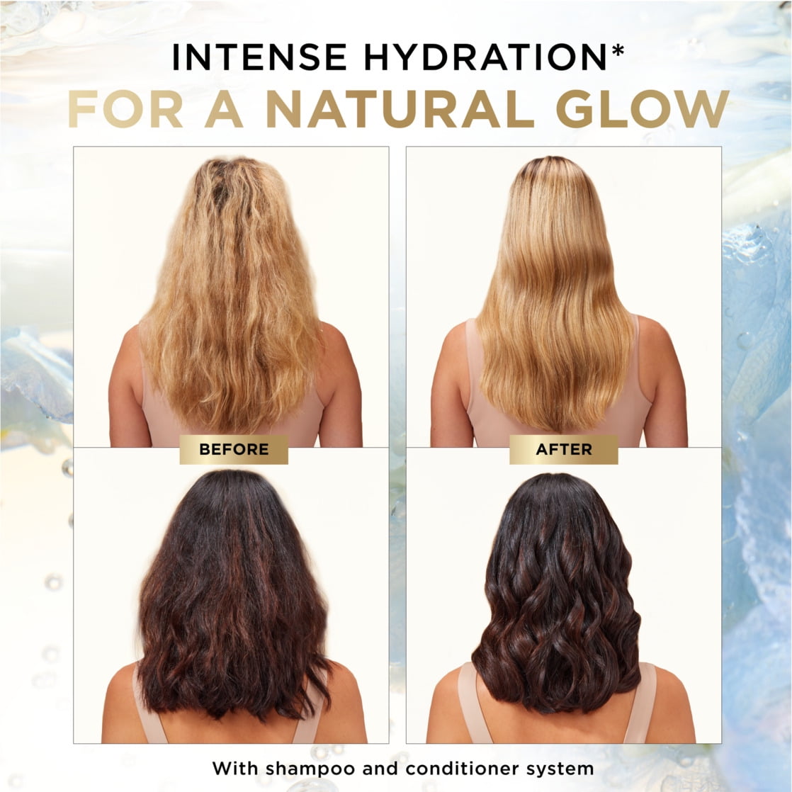 Pantene Nutrient Blends Shampoo Hydrating Glow Baobab + Hyaluronic Sulfate Free 14.9 fl oz