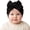 Black, variant on Newborn Turban Hats for Baby Girls Baby Girls Turban Hats Bow Cute Headwraps for Toddler Baby Red,One Size