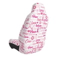 thumbnail image 2 of Fotbe Breast Cancer Ribbons Awareness Funda para Asiento de Auto con Estampado – Impermeable y Antisudor – Ajuste Universal, Lavable a Máquina, Antideslizante (1 Pieza), 2 of 5