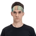 thumbnail image 4 of Uemuo Hardwood Printed Sports Headbands for Men Women,Moisture Wicking Workout Headband, Sweatband Headbands,Non-slip Workout Gym Yoga Headband, 4 of 9